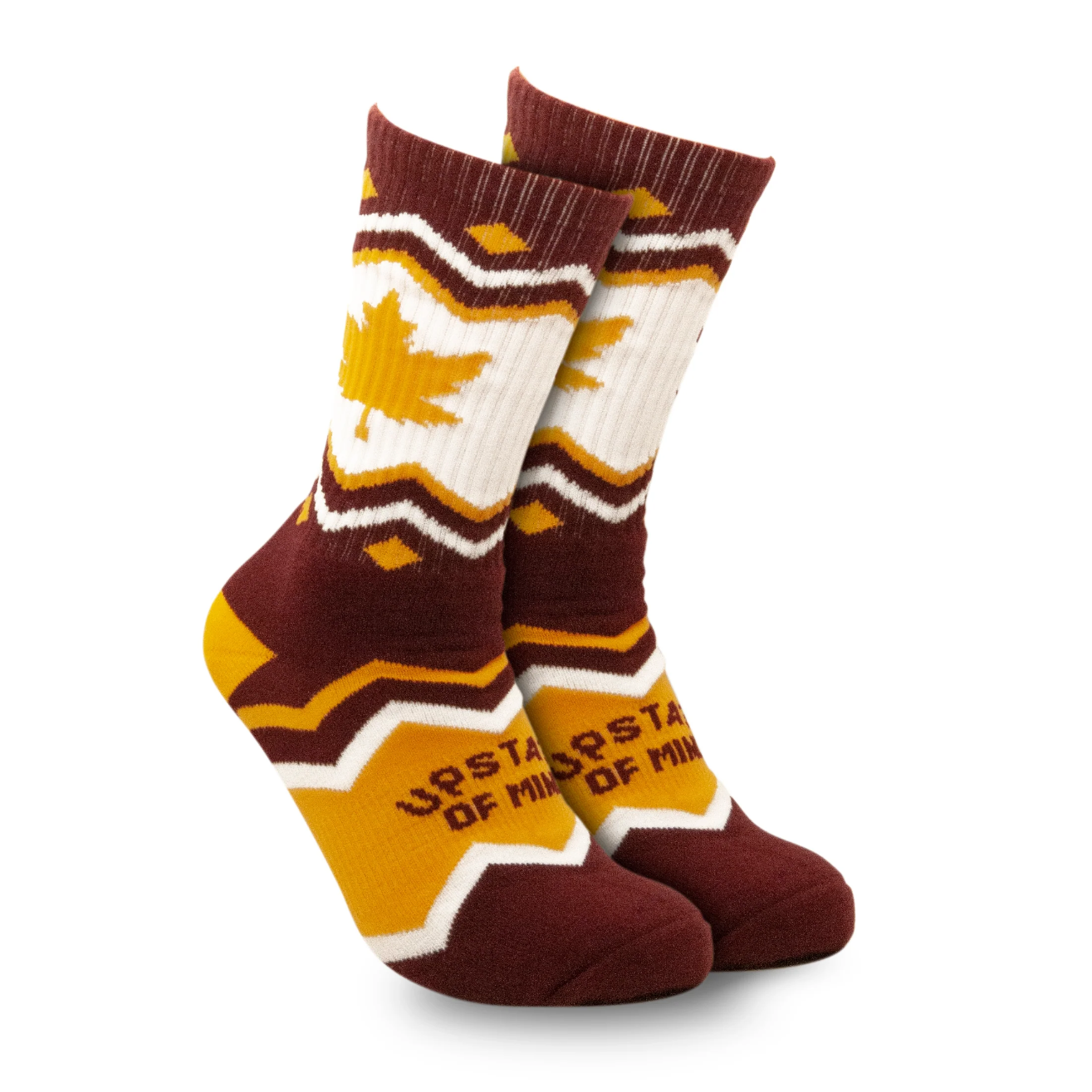 Maple Leaf Socks by Upstate of Mind