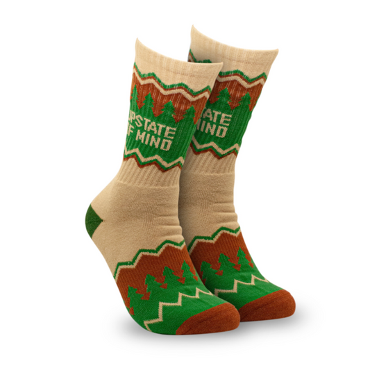 Green Mountain Socks by Upstate of Mind