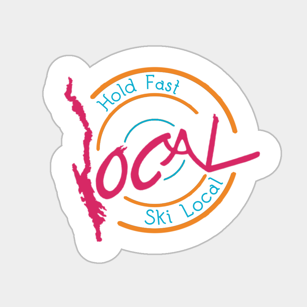 Ski Local Sticker