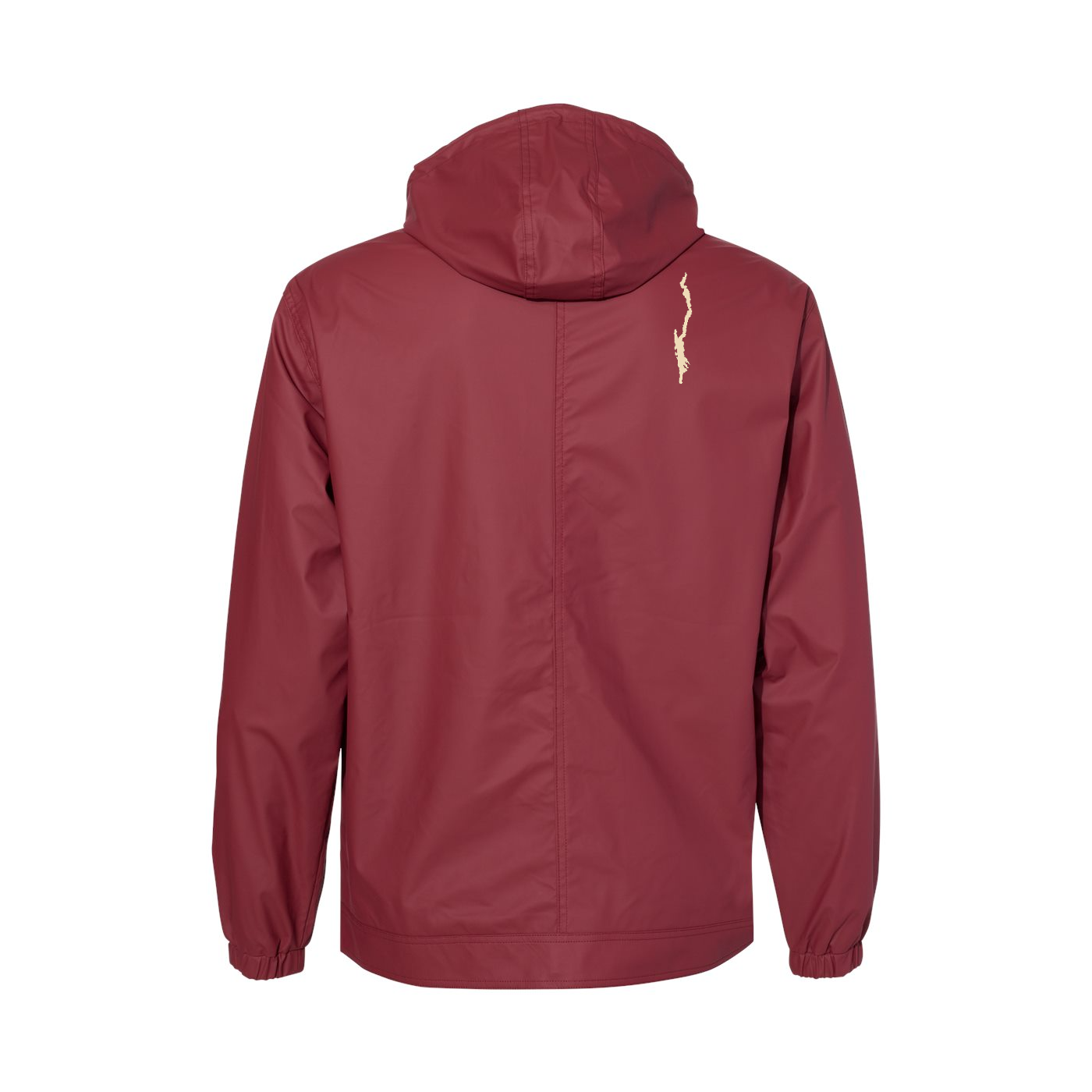 Maroon 2025 rain jacket