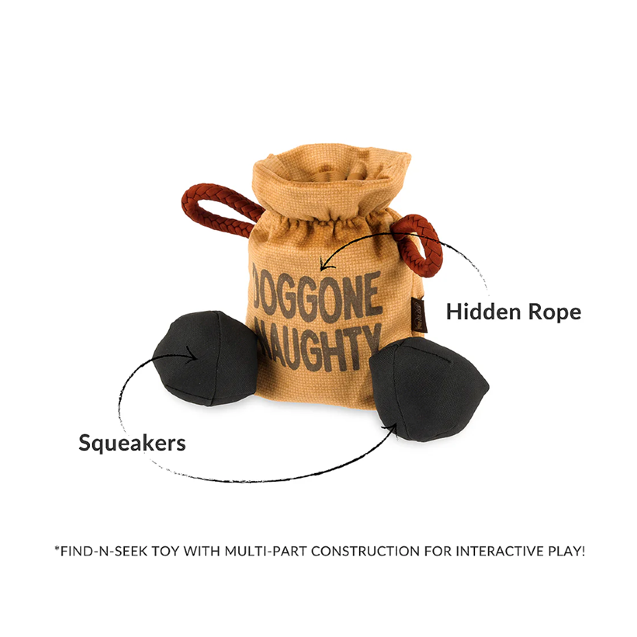 Fur-Ever Naughty Dog Toy