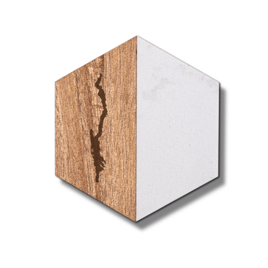 Lake George Marble Coasters