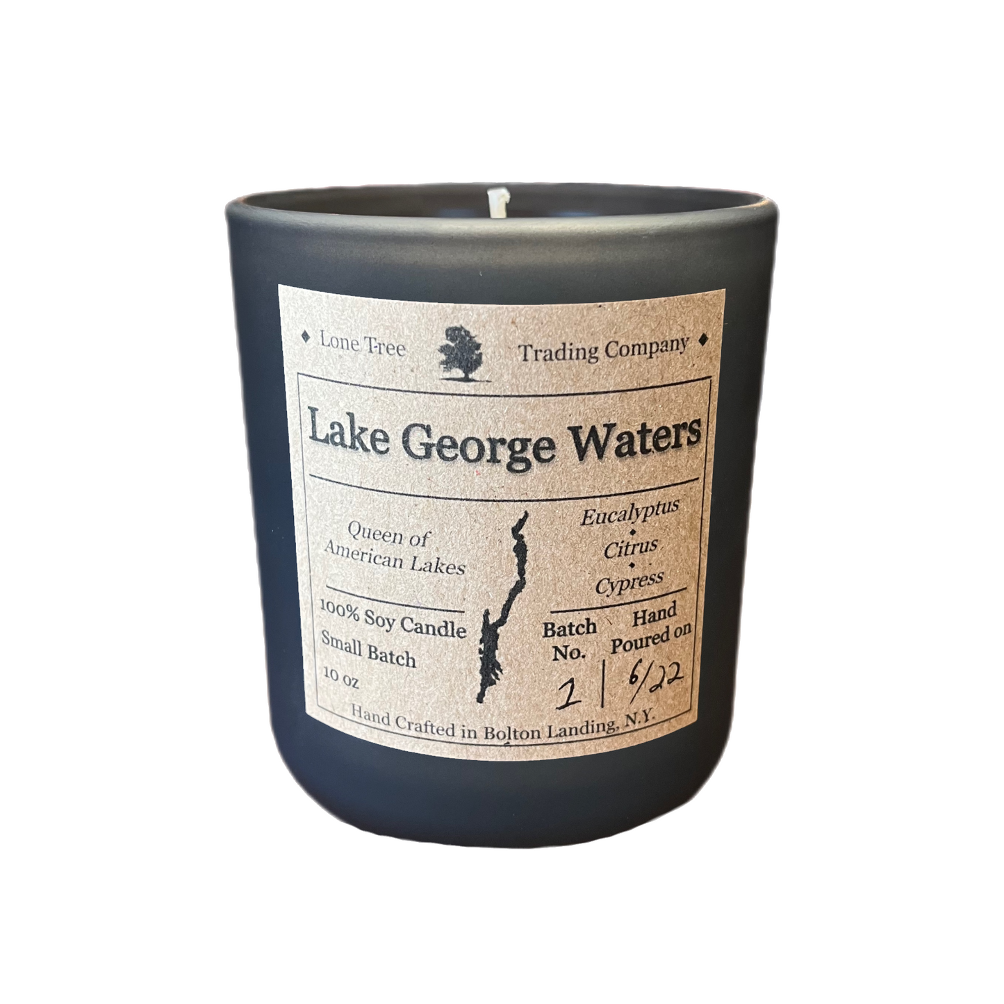 Lake George Waters Soy Candle
