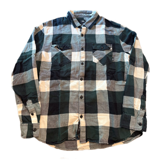 Green Vans Vintage Flannel