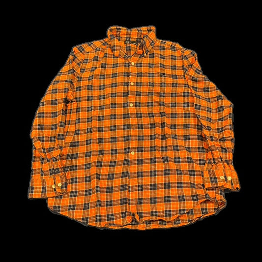 Orange John Ashford Vintage Flannel