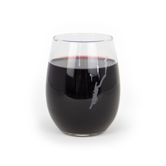Lake House Wine Glass Stemless